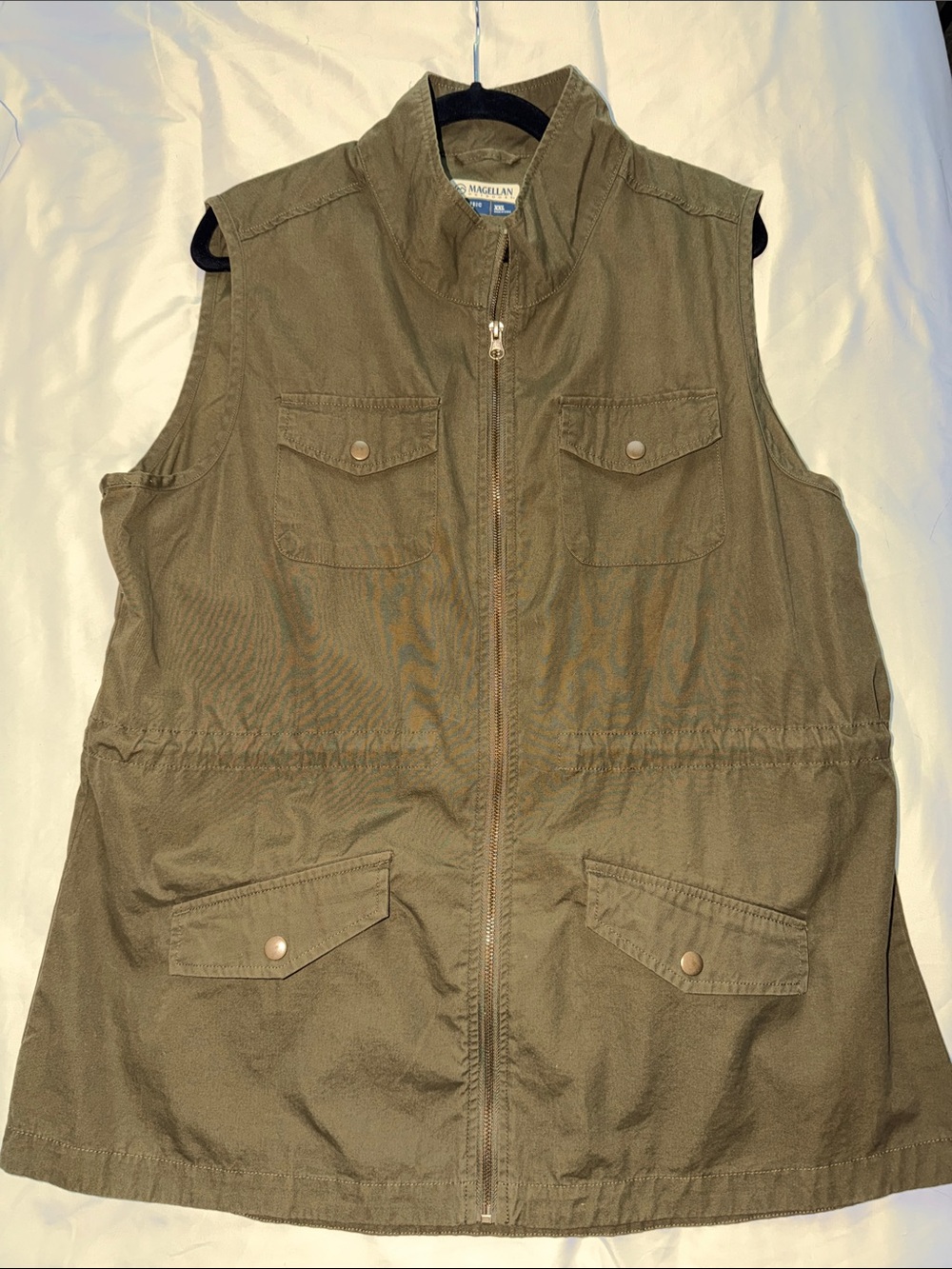 Magellan Outdoors Olive Green Utility Vest